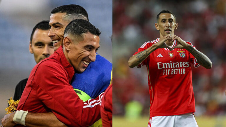 Ángel Di María torna a segnare con il Benfica